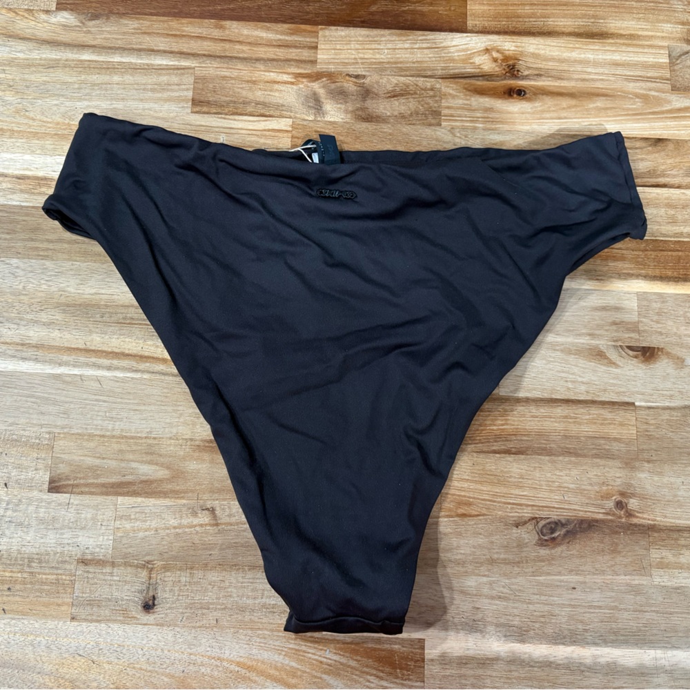 Skims Kim Kardashian Women’s Signature Swim Mid Waist Bottom L New with Tags - Picture 3 of 4